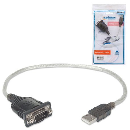 CONVERTIDOR USB A SERIAL DB9M BOLSA