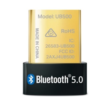 ADAPTADOR NANO USB TP-LINK UB500 BLUETOOTH 5.0 COMPATIBLE CON BLUETOOTH V4.0/3.0/2.1/2.0/1.1