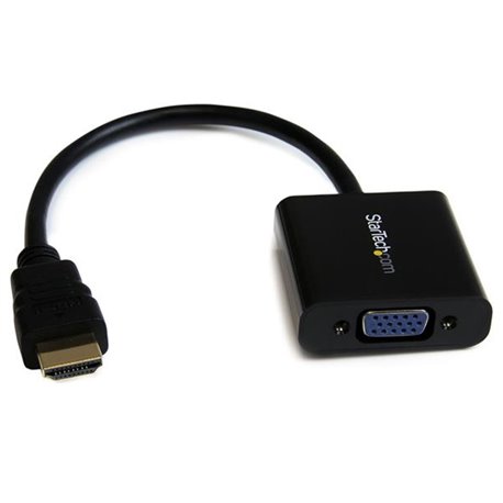 ADAPTADOR STARTECH HDMI A VGA HD15 - 1920X1200 - 1080P