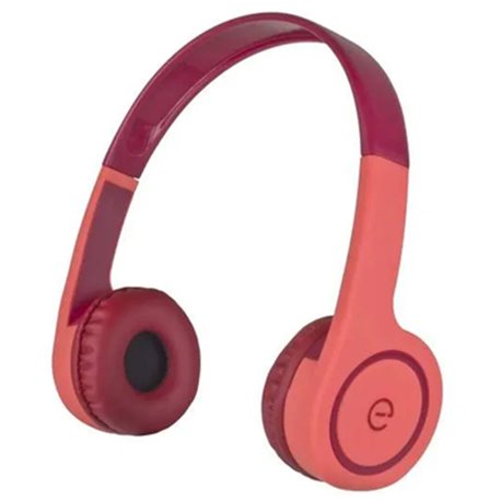 AUDIFONO DIADEMA INALAMBRICO EASY-LINE CORAL 4HR 3.5MM BLUETOOTH 5.0