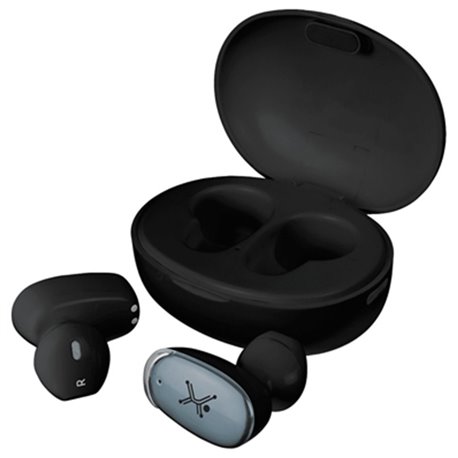 AUDIFONO IN-EAR INALAMBRICO PERFECT CHOICE TWS SHELL NEGRO BLUETOOTH
