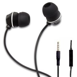 AUDIFONO IN-EAR ALAMBRICO VERBATIM CON MICROFONO EARPHONES STEREO NEGRO