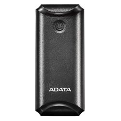 CARGADOR ADATA POWER BANK P5000 NEGRO PORTATIL 5000MAH AP5000-USBA-CBK
