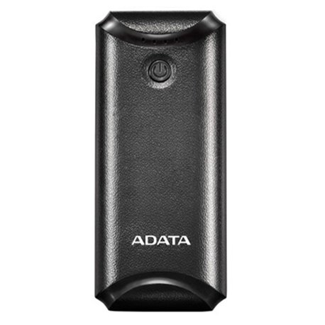 CARGADOR ADATA POWER BANK P5000 NEGRO PORTATIL 5000MAH AP5000-USBA-CBK