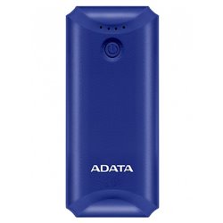CARGADOR ADATA POWER BANK P5000 AZUL OBSCURO PORTATIL 5000MAH AP5000-USBA-CDB