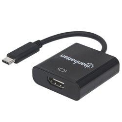 CONVERTIDOR MANHATTAN VIDEO USB-C A HDMI H