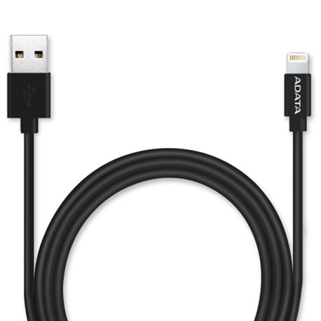 CABLE ADATA  USB/ LIGHTNING PORT 1M NEGRO