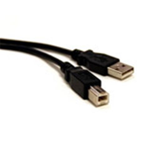 CABLE BROBOTIX USB 2.0 A-B 3M NEGRO