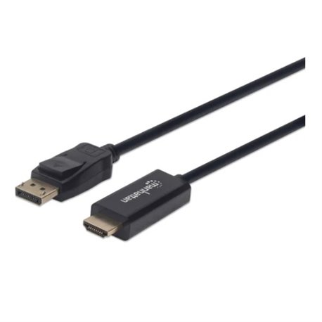 CABLE MANHATTAN DISPLAYPORT A HDMI M-M 4K 1.8M