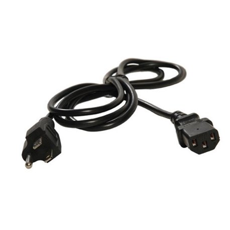 CABLE DE CORRIENTE MANHATTAN PARA CPU O MONITOR 1.8M