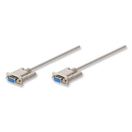 CABLE MANHATTAN NULL MODEM DB9 H-H 1.8M  7C
