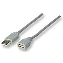 CABLE USB EXTENSION 3.0MTS GRIS