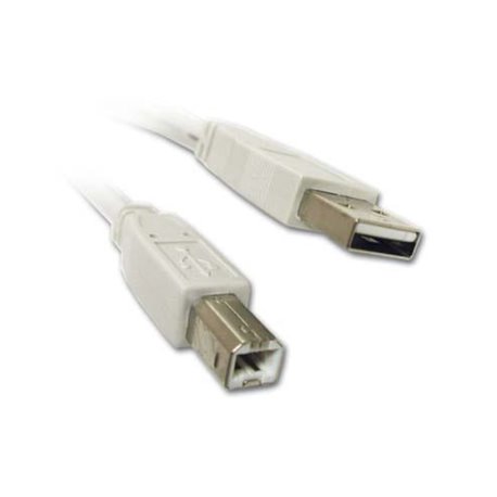 CABLE MANHATTAN PARA IMPRESORA USB  A-B 3M GRIS