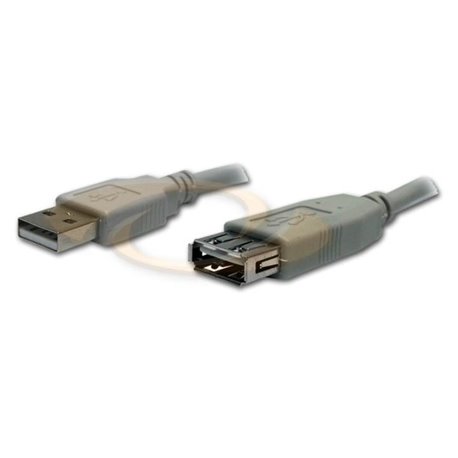 CABLE USB EXTENSION 4.5M GRIS