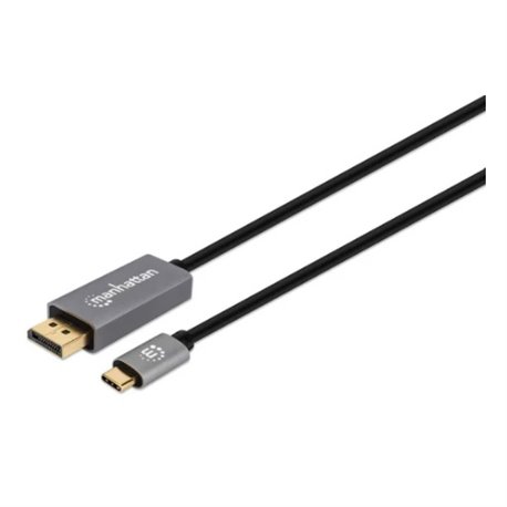 CABLE MANHATTAN USB-C A DISPLAYPORT M 2M 8K 60HZ