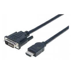 CABLE MANHATTAN HDMI - DVI-D M-M 3M