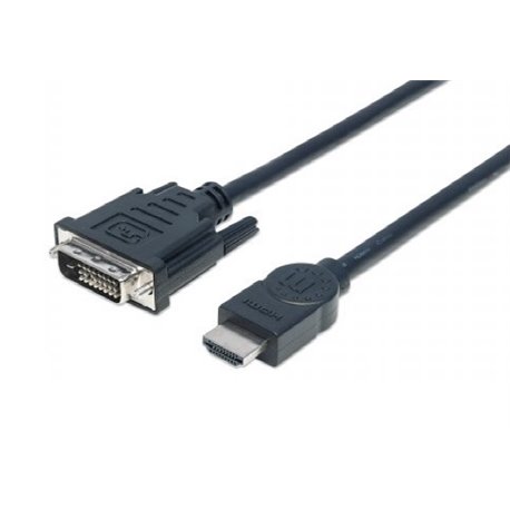 CABLE MANHATTAN HDMI DVI-D M-M 4.5M