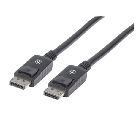 CABLE MANHATTAN DISPLAYPORT V1.1 M-M 2M NEGRO BL 1080P