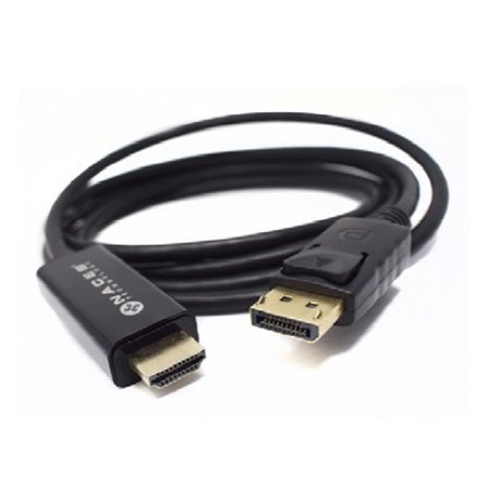 CABLE NACEB CONVERSOR HDMI A DISPLAYPORT LARGO 1.8 MTS