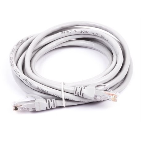 CABLE PATCH NACEB CAT 6 3M GRIS