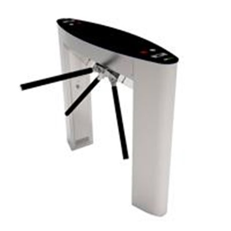 TORNIQUETE ZK / TIPO PUENTE / MOTORIZADO / CUBIERTA SUPERIOR DE CRISTAL TEMPLADO / INCLUYE 2 LECTORAS DE HUELLA Y TARJETAS ID 12