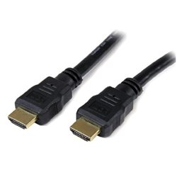 CABLE STARTECH HDMI DE 1M DE ALTA VELOCIDAD 2x HDMI MACHO-NEGRO -UlTRA HD 4k x 2k - 1 x