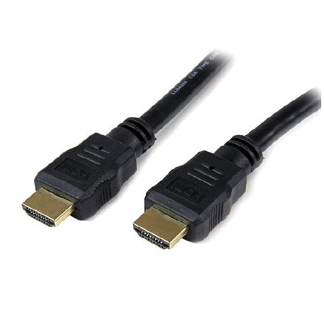 CABLE STARTECH HDMI DE 2M DE ALTA VELOCIDAD -2x HDMI MACHO-NEGRO -UlTRA HD 4k x 2k - 1 x HDMI MACHO AUDIO/VIDEO DIGITAL -1 x HDM