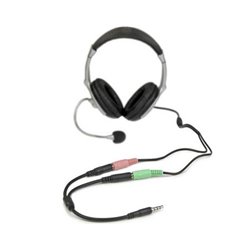CABLE STARTECH DIVISOR DE AUDIFONOS MACHO A HEMBRA MUYHSMFF