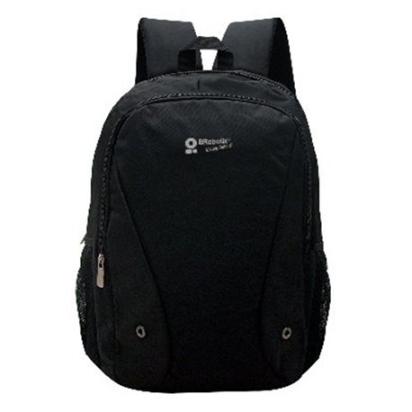MALETIN BACKPACK BROBOTIX PARA LAPTOP DE 15.6  SPORT CON PUERTO USB  NEGRO
