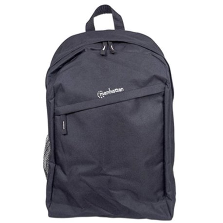 MOCHILA MANHATTAN  KNAPPACK 15.6 NEGRO CORREAS ACOLCHONADAS