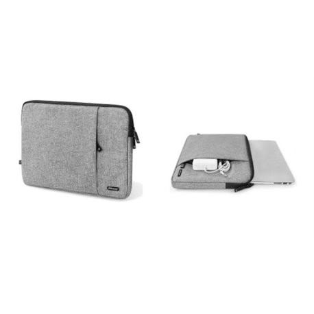FUNDA BROB CITY PARA LAPTOP 15.6 GRIS