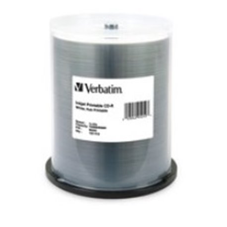 TORRE 100 CD-R VERBATIM BLANCO IMPRIMIBLE 80/700MB 52X