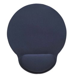 MOUSE PAD MANHATTAN TIPO GEL AZUL MARINO