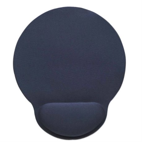 MOUSE PAD MANHATTAN TIPO GEL AZUL MARINO