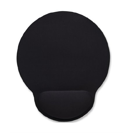 MOUSE PAD MANHATTAN DE GEL NEGRO