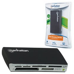 LECTOR TARJETAS 60 EN 1 USB 2.0 NEGRO