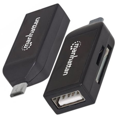 LECTOR MANHATTAN OTG 24 EN 1 + PUERTO USB 2.0