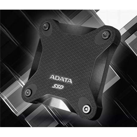 SSD EXTERNO ADATA 480GB NEGRO RESISTENTE A GOLPES USB 3.1 ASD600Q-480GU31-CBK
