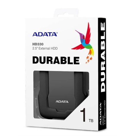 HD EXT 1 TB ADATA 2.5 USB 3.1 AHD330-1TU31-CBK CONTRA GOLPES NEGRO