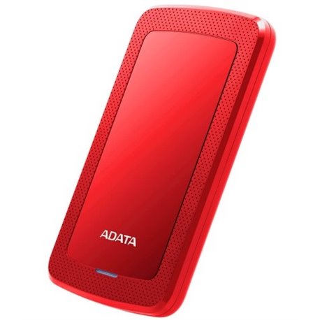 HD EXT 1 TB ADATA 2.5 USB 3.1 HV300 SLIM COLOR ROJO  AHV300-1TU31-CRD