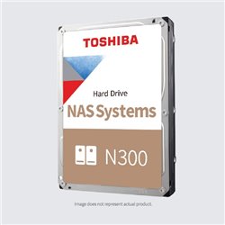 HD 8TB TOSHIBA NAS N300 7200RPM 256MB CACHE HDWG180XZSTA