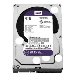 HD 4TB WESTERN DIGITAL PURPLE INTELLIPOWER 5400RPM P/VIDEOVIGILANCIA 6MB