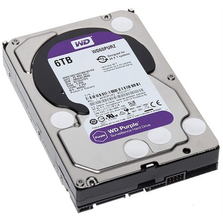 HD 6TB WESTERN DIGITAL MODELO WD60PURZ PURPLE