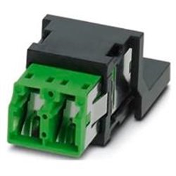 CONECTOR DE FIBRA OPTICA TIPO LC PARA CONSTRUCCION, IP20 ACOPLAMIENTO SALIDA DE CABLE RECTA