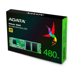 SSD M.2 SATA ADATA 480GB 3D NAND ASU650NS38-480GT-C