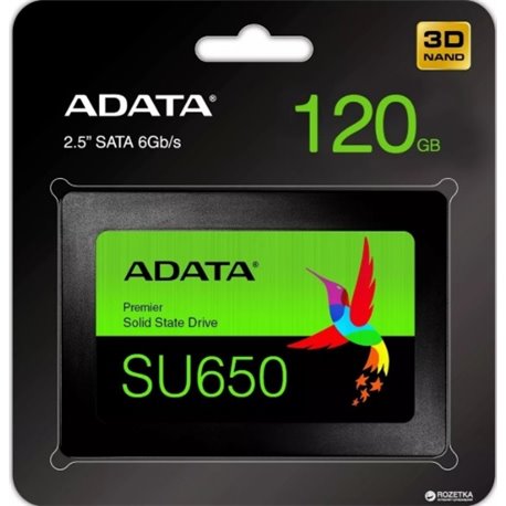 SSD 2.5 120GB ADATA SU650 SATAIII 6GB/S ASU650SS-120GT-R