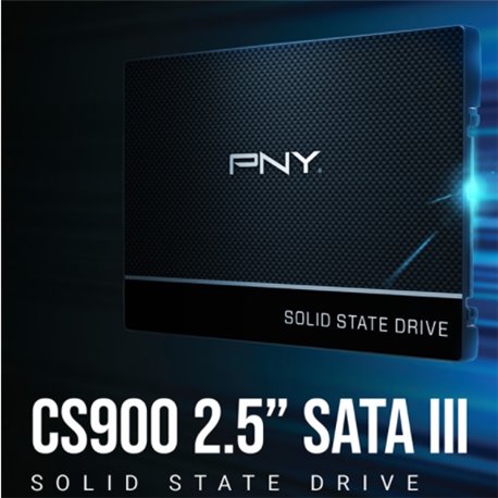 SSD 2.5 120GB PNY CS900 SATA SSD7CS900-120-RB  6GB/S 515/490MB/S