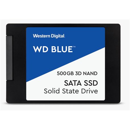 SSD 2.5 500GB WESTERN DIGITAL BLUE SATAIII 6GB/S 560/530MB/S 7MM WDS500G2B0A