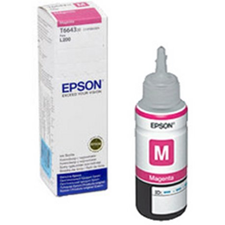 TINTA EPSON 664 T664320-AL MAGENTA BOTE INKJET ECOTANK (6 500 PAG)
