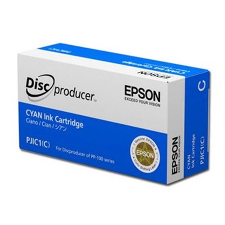 TINTA EPSON C13S020447 CYAN DISC PRODUCER PP-100 (1 000 DISCOS)